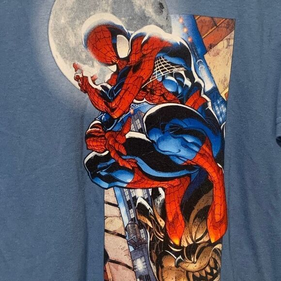 Vintage 2002 MARVEL Graphitti Spider-Man T-Shirt - Picture 2 of 5